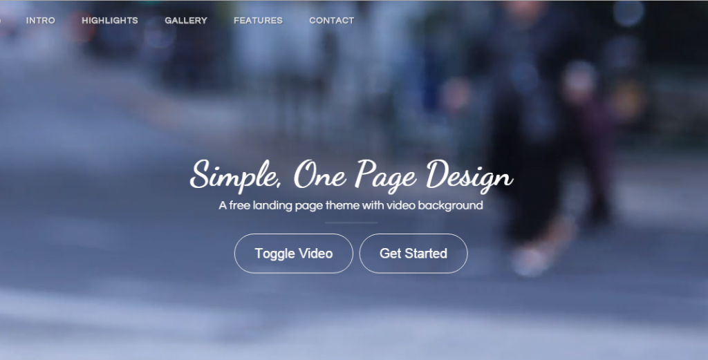 Landing Page